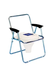 صندلی توالت فرنگی مبله تاشو مدل سوپر توانا 